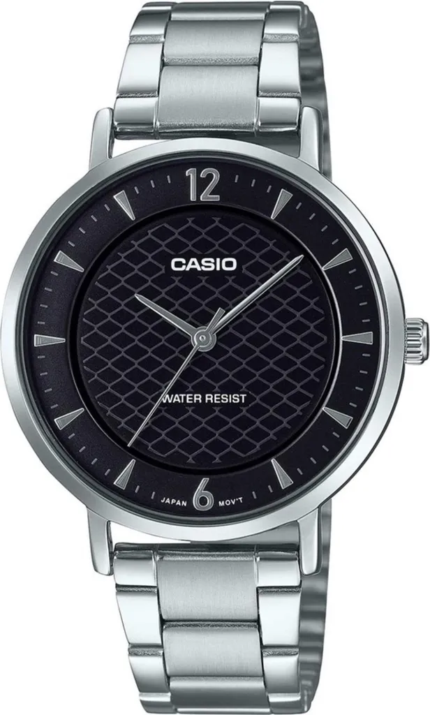 Casio LTP-VT04D-1A Minimalist Watch: Accessorio Donna Chic in Acciaio