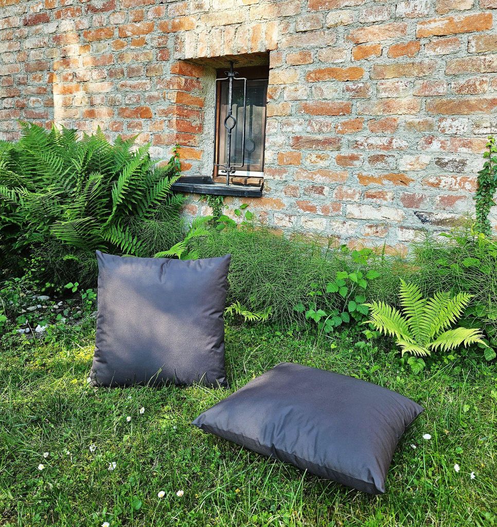 JACK 2x 50x50cm Outdoor Lounge Kissen Dekokissen inkl. Produktbild 