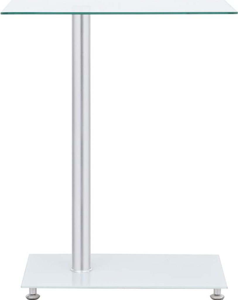 vidaXL Beistelltisch U-Form Transparent 45x30x58 cm Produktbild 