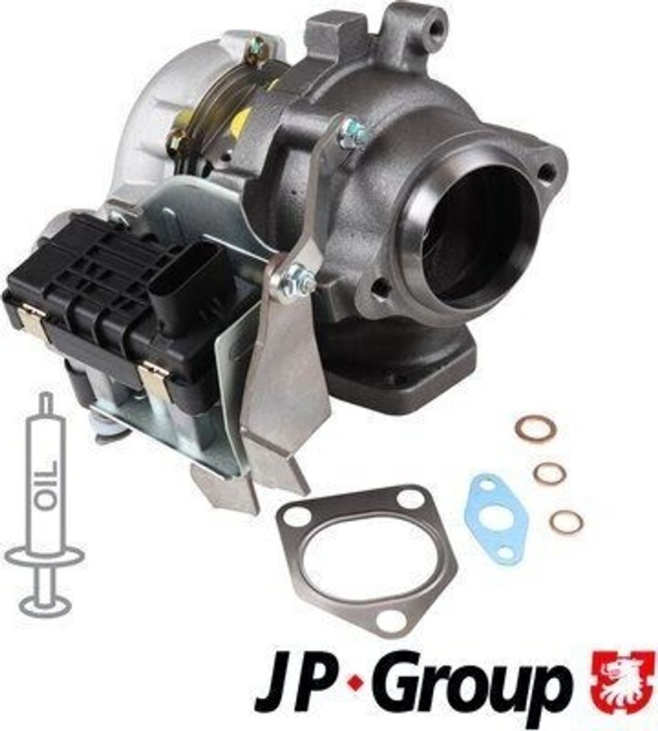 Turbolader JP GROUP 1417400600 für BMW 5 Limousine (E60)