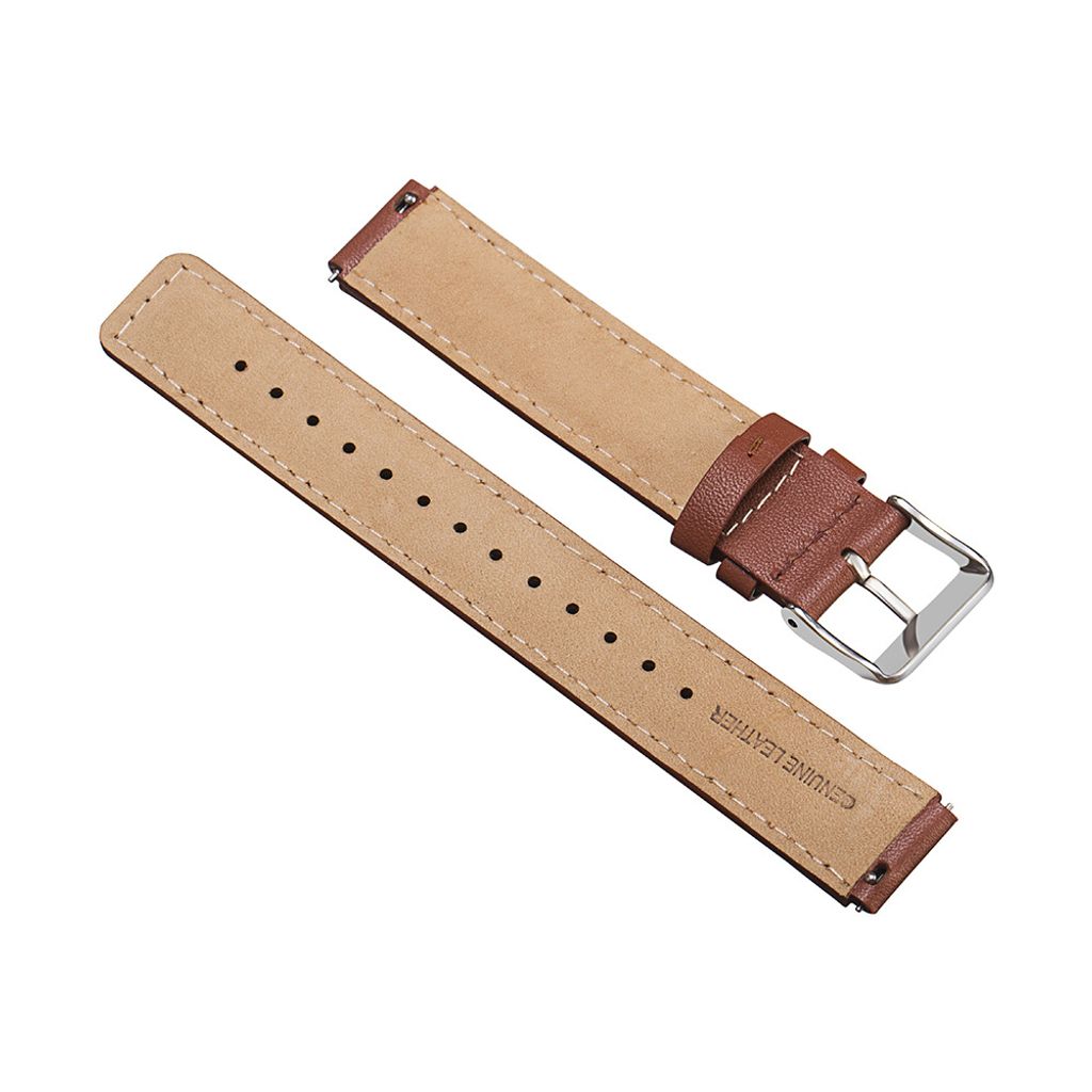 Inf Uhrenarmband Aus Echtem Leder Braun Kaufland De