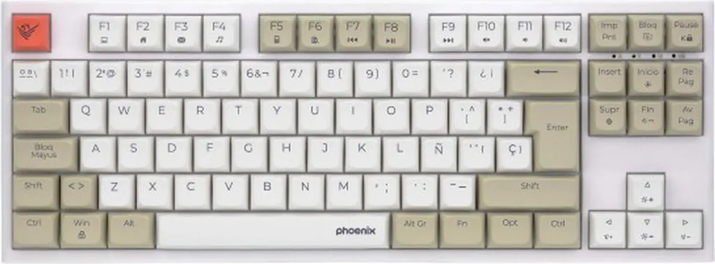 Clavier Phoenix ROYAL TKL Espagnol : Performance et Rétroéclairage RGB