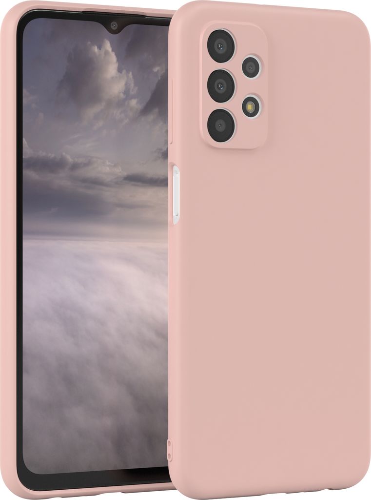 EAZY CASE - TPU Hülle für Samsung Galaxy A23 5G, TPU Case stoßfeste Handyhülle, weiches Cover mit Kameraschutz, Silikonhülle in Rosa