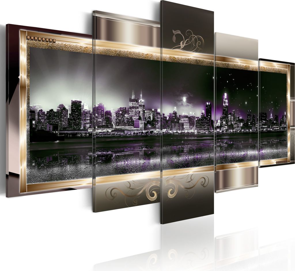 Modernes Wandbild 020111-28 (100x50) - 5 Teilig Bilder Produktbild 