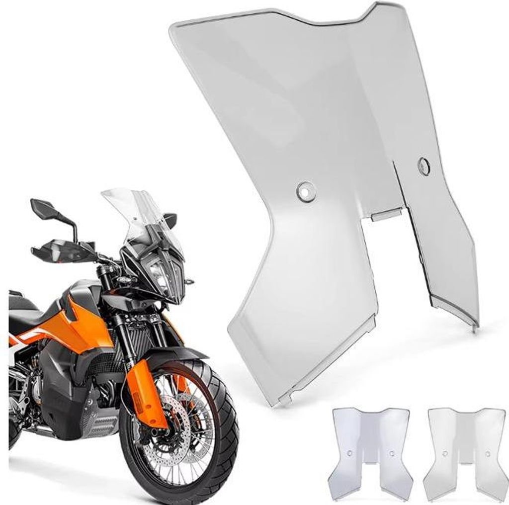 TopX Zubehör WINDSCHUTZSCHEIBE 39CM KTM 790 890 KTM790 KTM890 ADV 19 22 VERKLEIDUNG HIT