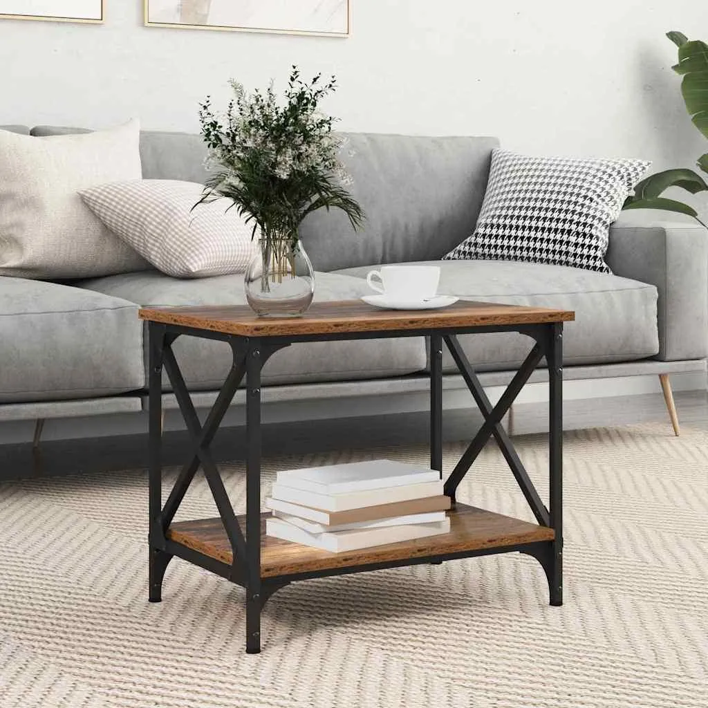 Tavolino Eco Octo6913700 Legno Recuperato - Arredamento Green 1parcel