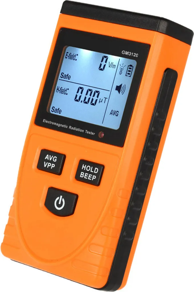 Dosimètre de rayonnement électromagnétique portable avec écran digital - 2