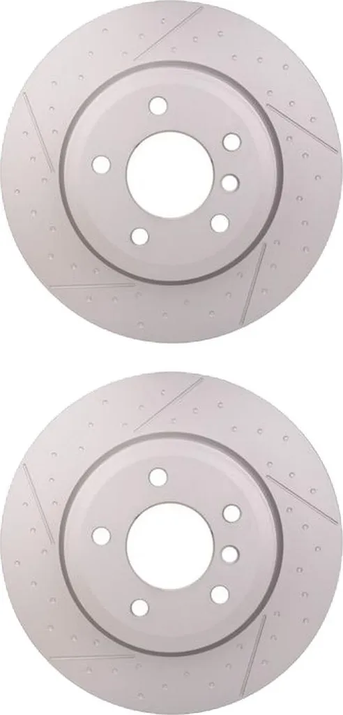 Jeu de 2 Disques de Frein HELLA Haute Performance 8kg pour BMW E82 E88