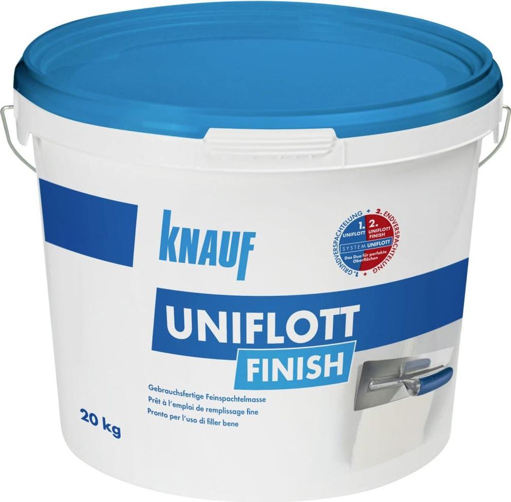 Knauf Uniflott Finish Spachtelmasse 20 kg Produktbild 