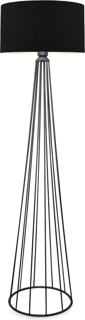 Lampadaire de salon Neath E27 anthracite - Éclairage sur pied moderne
