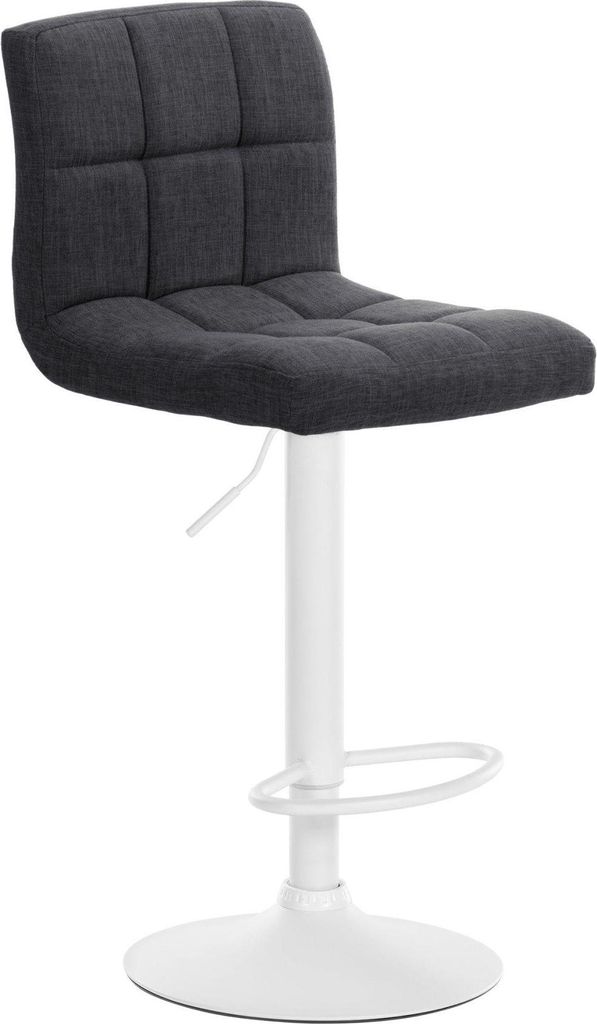 Barhocker Stoff - Hocker - Stufenlos verstellbar, maximaler Komfort und elegantes Design