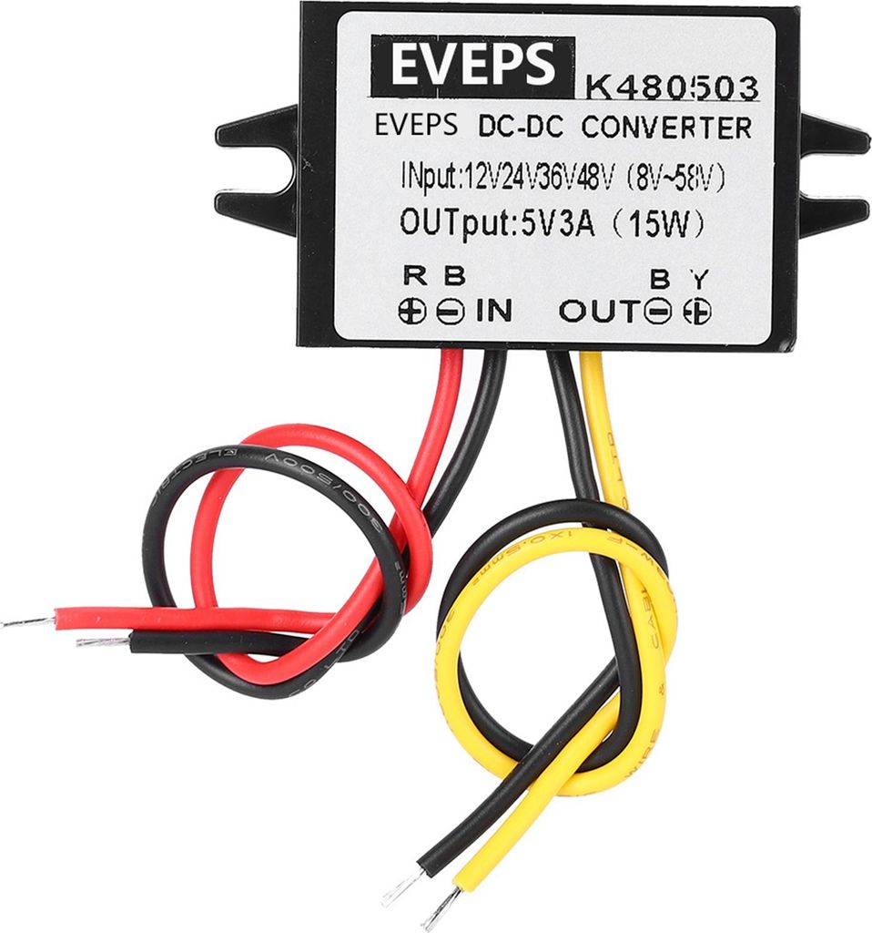 DC-DC 12 V/24 V/36 V/48 V zu 5 V 3 A Buck-Wandler Step-Down-Stromversorgungsmodul