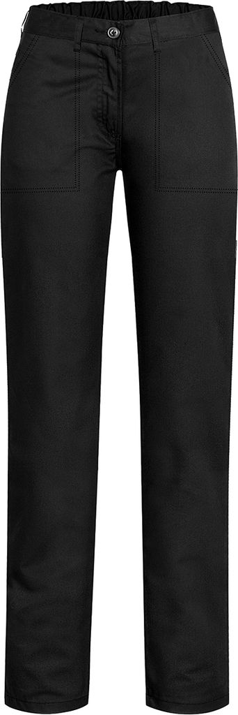 Greiff GASTRO MODA Damen Cuisine Basic Hose Regular Fit Schwarz 50