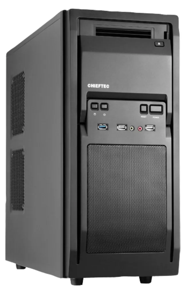 Boîtier Ordinateur Midi Tower Chieftec Libra LF-02B-OP sans Alimentation