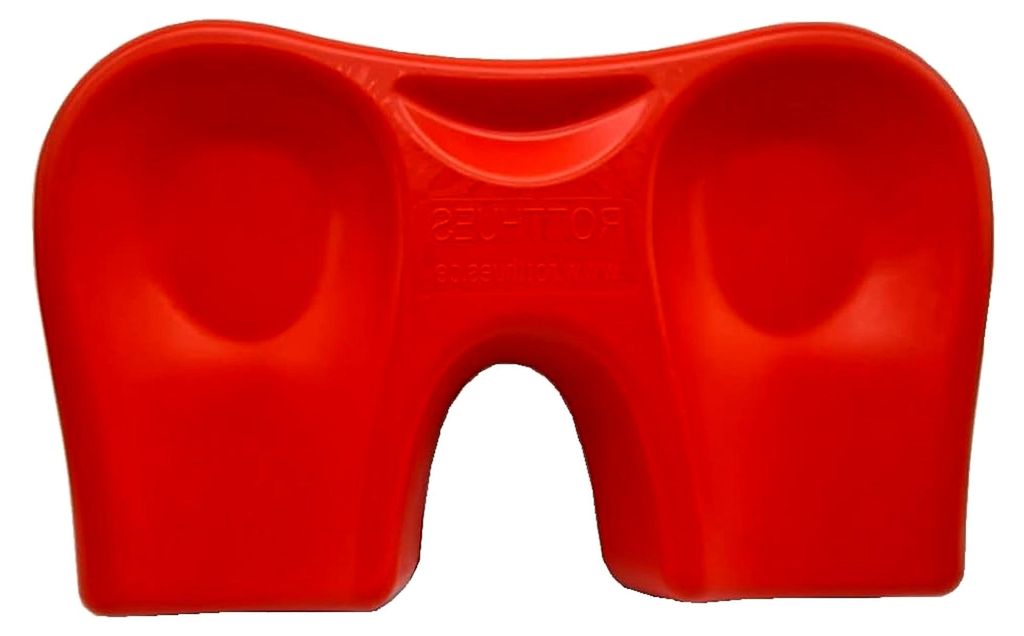 Ergonomisches Kniekissen 230 x 370 x 50 mm in Rot für Gartenarbeiten, Automechaniker, Bau und Bodenbeläge