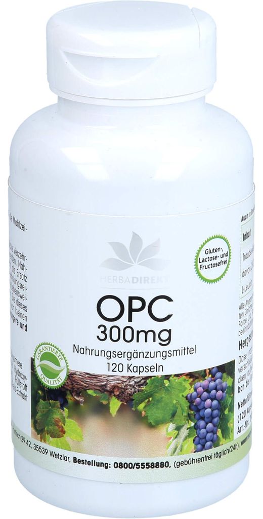 OPC 300 mg, 120 stuks. (Verpakking) Productafbeelding 
