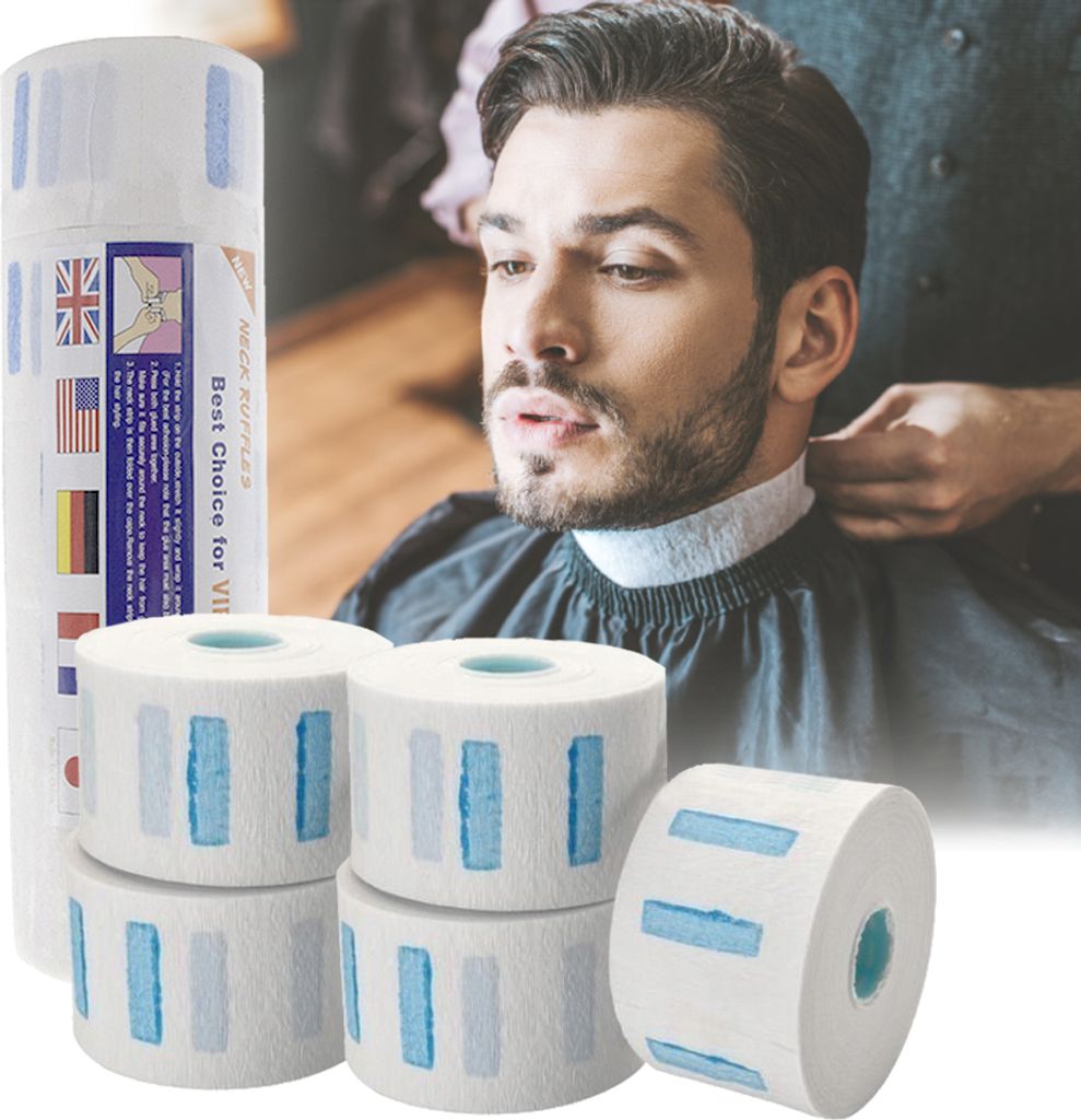 Barbershop Kragen schützende Einweg-Blende 20x100pcs schützende wasserdichte Kragen 2000pcs