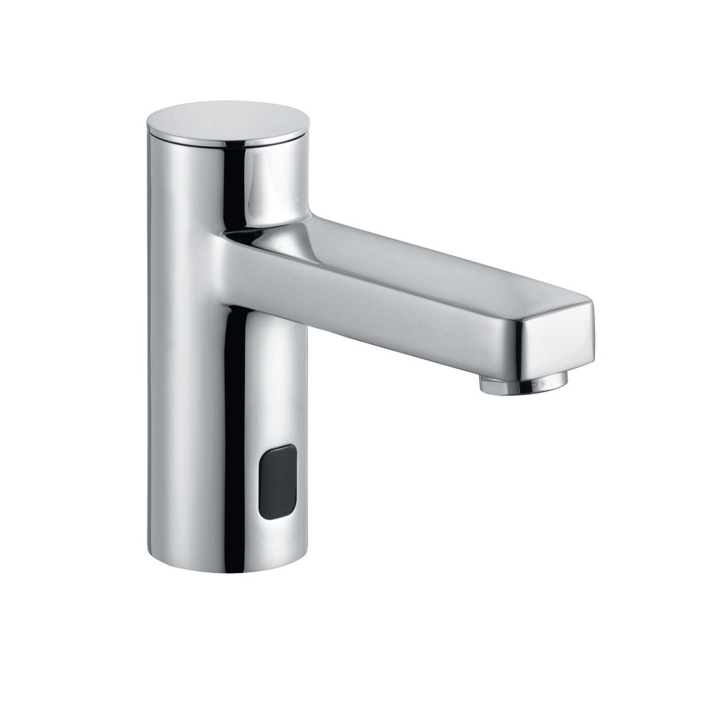 KLUDI ZENTA SL E Elektronische Waschtischarmatur, mit Mischwelle und Temperaturwahlgriff, Batteriebetrieb, 3810005WR