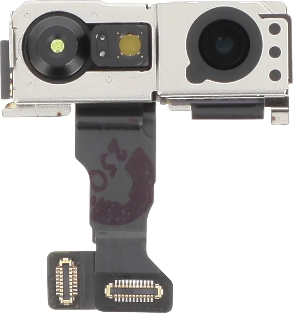 Module caméra avant 18 Mpx infrarouge Clappio compatible iPhone 17 Argent