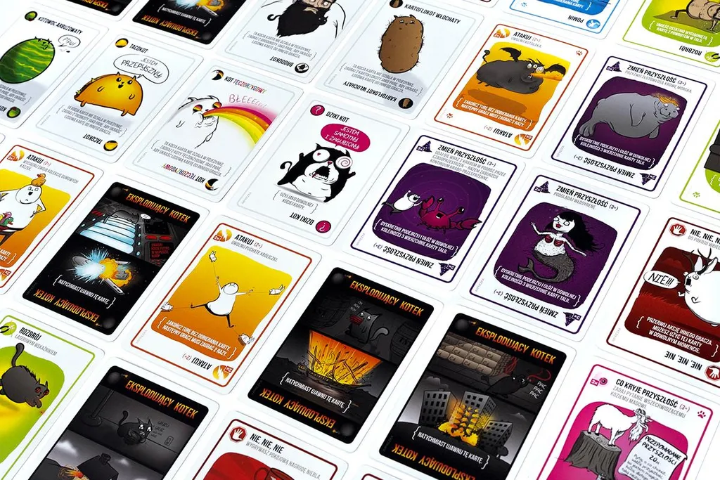 REBEL Exploding Kitties Party Version Muette 45832 Jeu de Société