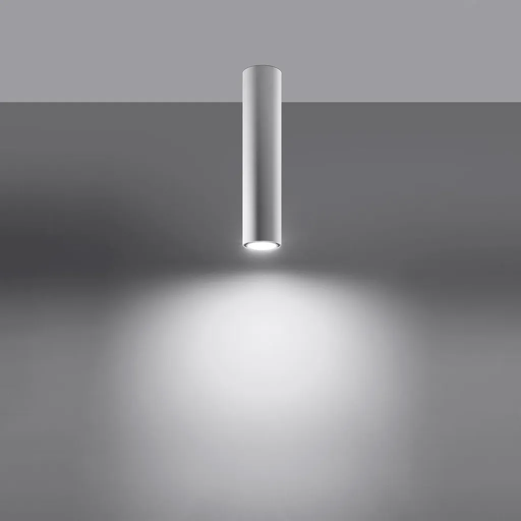 Lampada a soffitto LAGOS 40 bianco 1xGU10 10W acciaio 40x6x6cm Sollux Lighting - 3