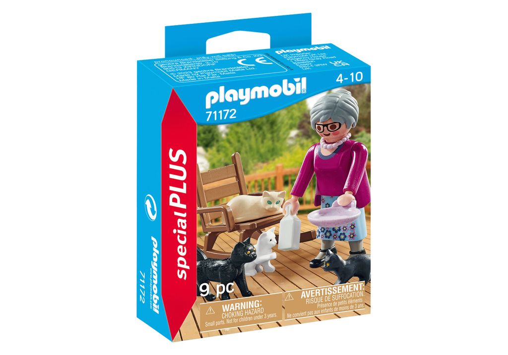 Special Plus Figurenset 71172 Großmutter mit Kätzchen Produktbild 