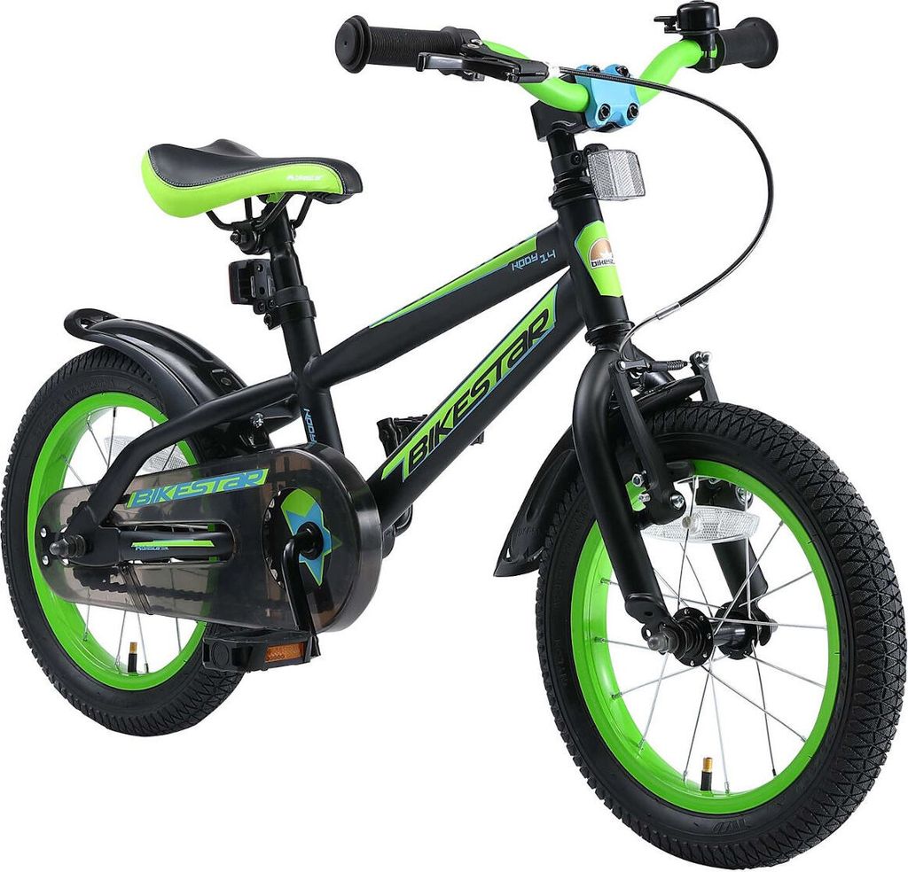 BIKESTAR Kinder Fahrrad ab 4 Jahre | 14 Zoll Urban Jungle | Produktbild 