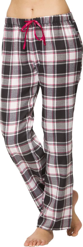 Damen Flanellhose - Moonline ; grau , M Produktbild 