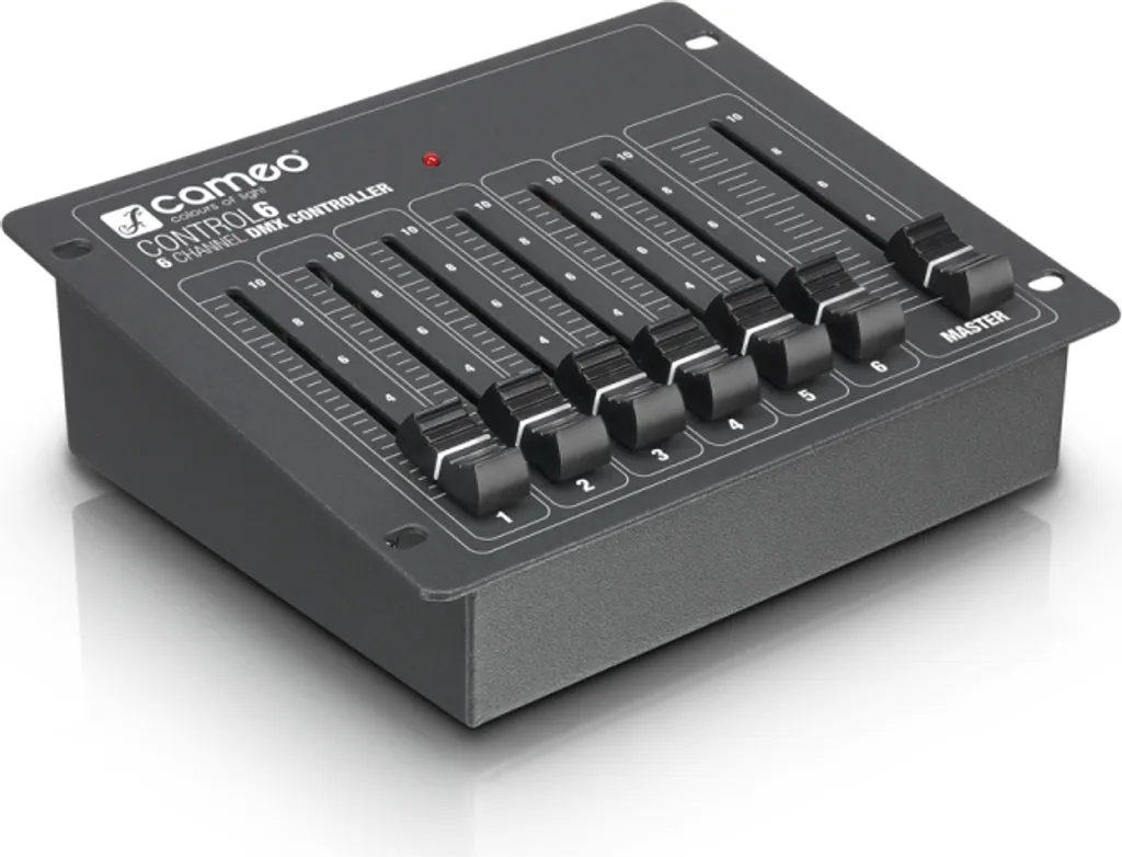 Panneau de Contrôle DMX 6 Canaux Cameo CONTROL 6 pour Projecteurs