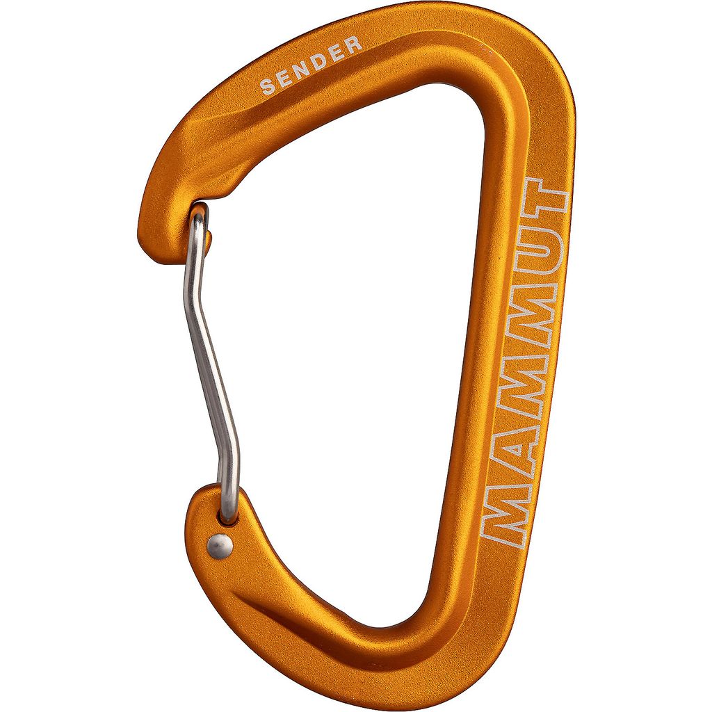 Moschettone Mammut Sender Wire – Leggero 28g, Cancello In Filo, Carico Di Rottura 21 KN