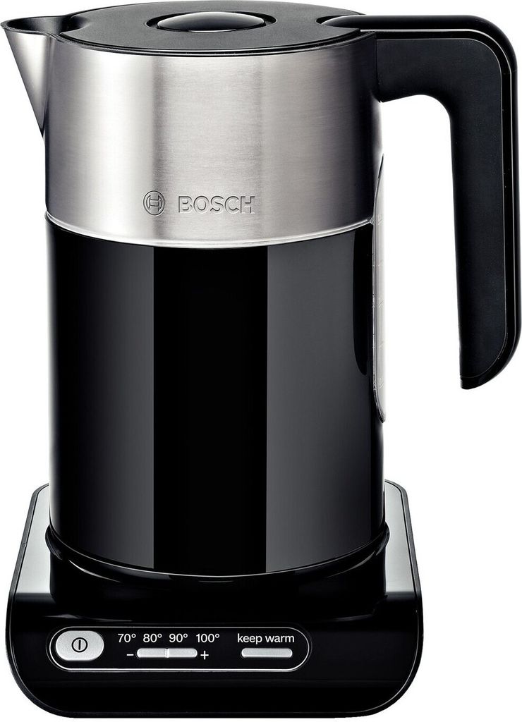 Bosch TWK8613P Bouilloire & grille-pain - Noir / Acier Image du produit 