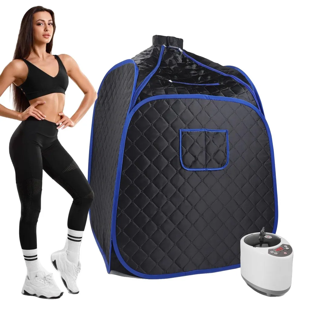 Bain vapeur portable 2,6L avec 9 niveaux de chaleur et arrêt automatique