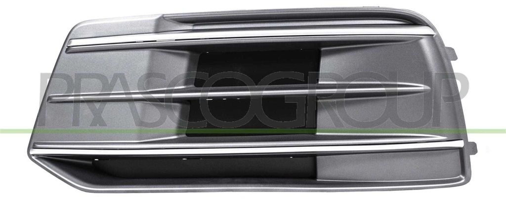 PRASCO Lüftungsgitter Grill Stoßfänger für AUDI Q5 (FYB) Schwarz