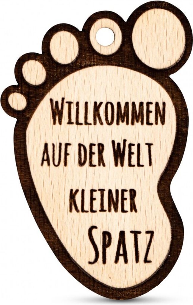 Anhänger Willkommen