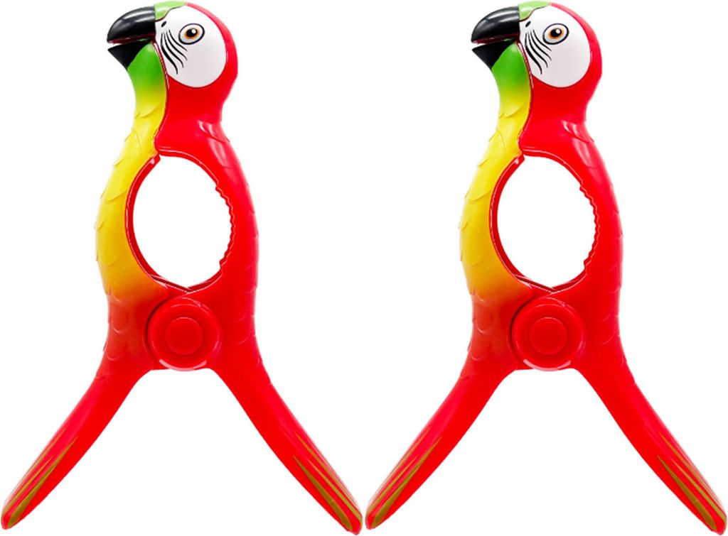 2 Stück Kleiderklammern, große Klemmkraft, wiederverwendbar, große Backe, Cartoon-Form, kleine Zähne, Handtuchbefestigung, dicke Socken-Lüftun...