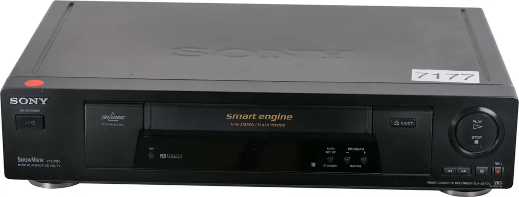 Sony SLV-SE700D1 Magnétoscope VHS PAL NTSC 4.43 Hi-Fi Stéréo Argent