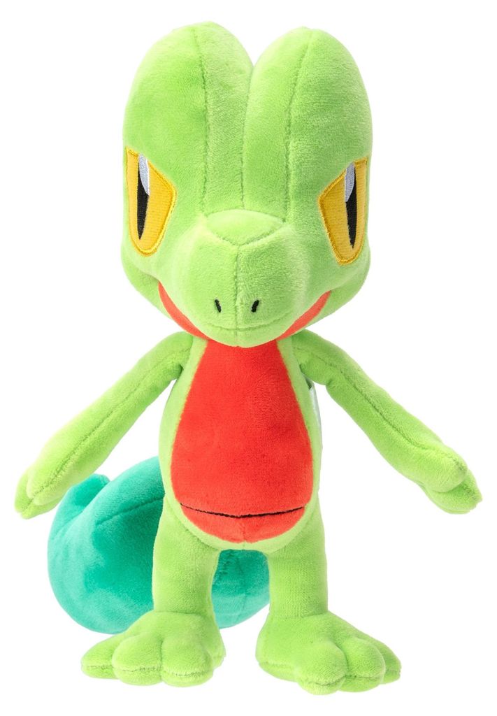 Jazwares - Peluche Pokémon Treecko, 20 cm, producto oficial Imagen del producto 