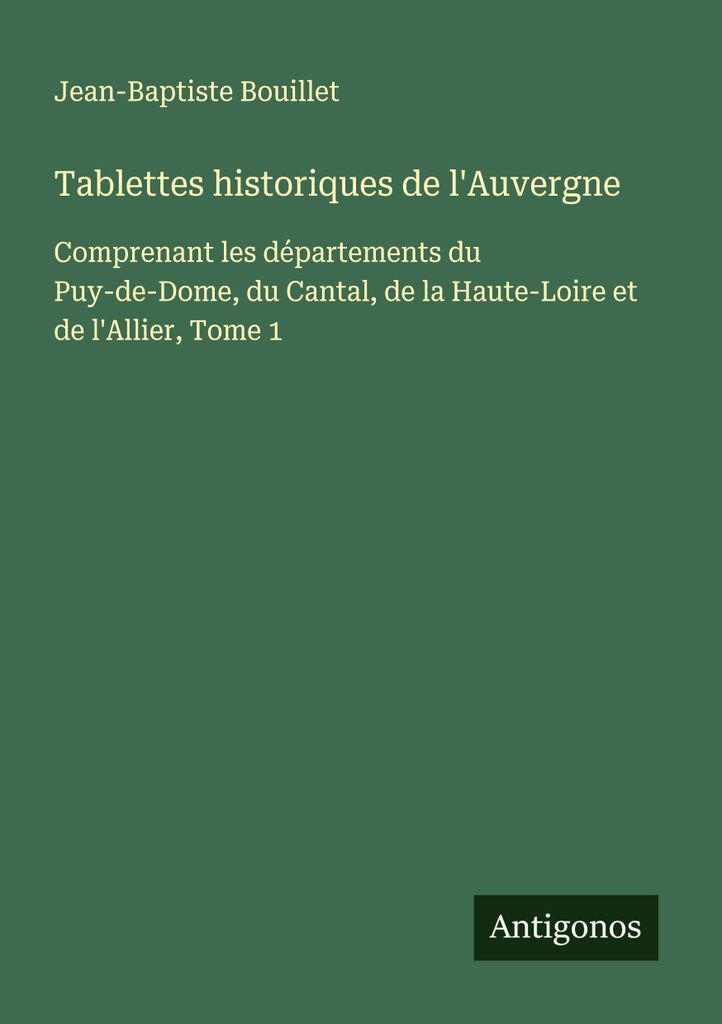 Historische Tafeln der Auvergne