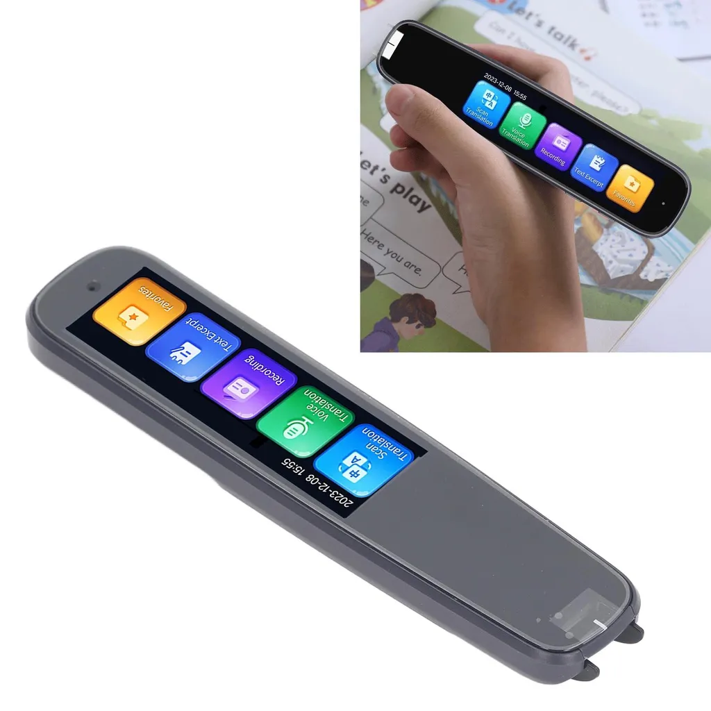 Appareil de traduction numérique intelligent et scanner de texte OCR - 11