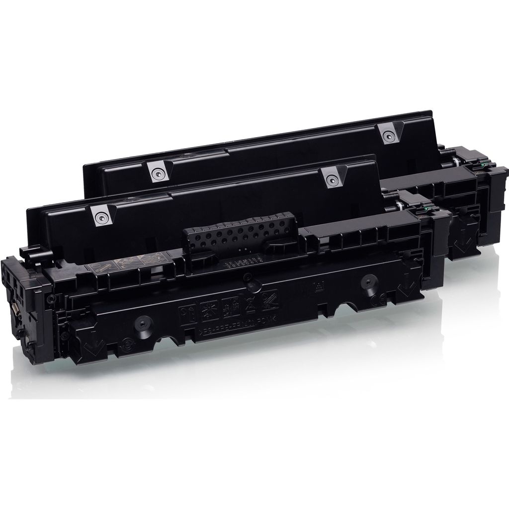 KMP Tonerkartusche passend für HP 410X CF410X Doublepack
