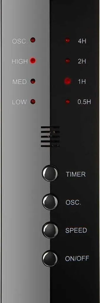 Ventilateur puissant 55W Orbegozo SF 0244 avec Programmateur et 3 Vitesses