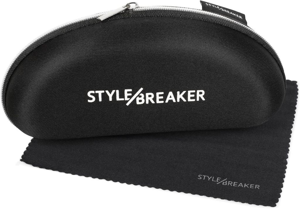 styleBREAKER Brillenetui 16,5 x 7 x 6,5 cm mit Produktbild 