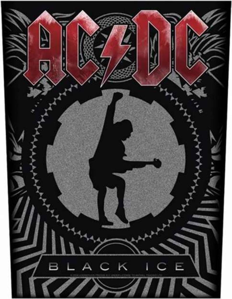 AC/DC Black Ice Rückenaufnäher
