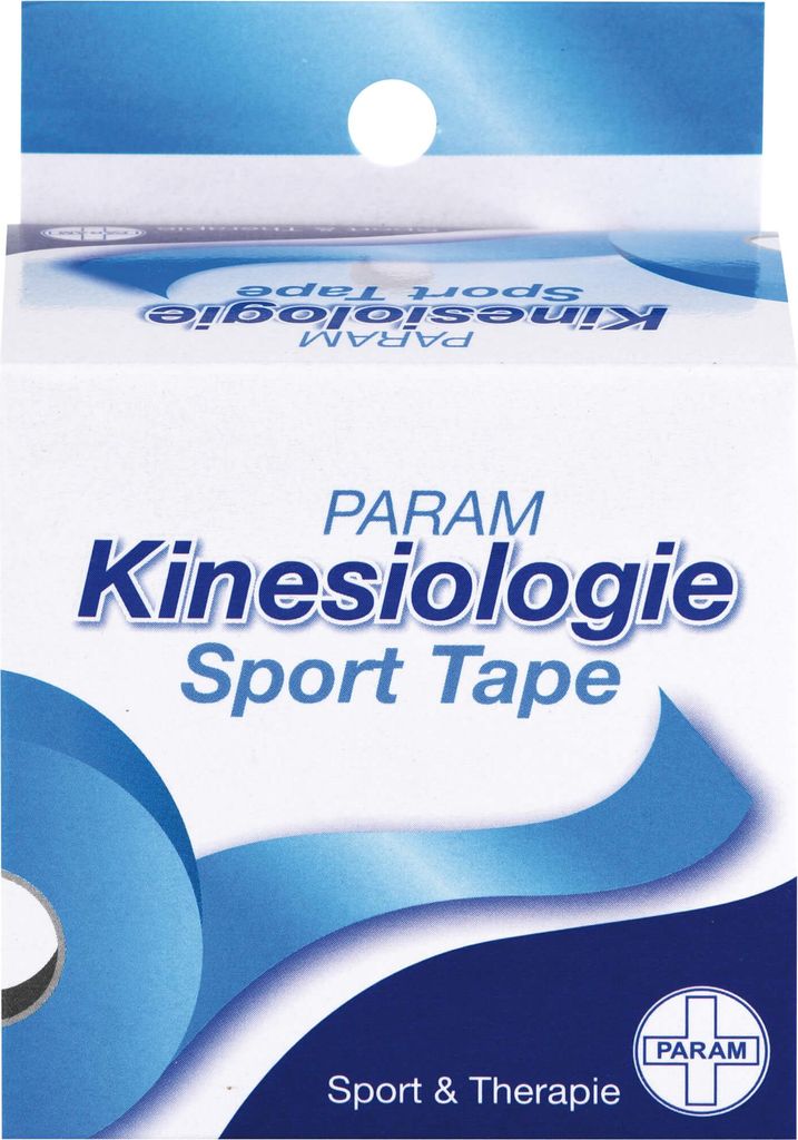 Kinesiologie Sport Tape 5cmx5m Blau, 1 St. Pflaster