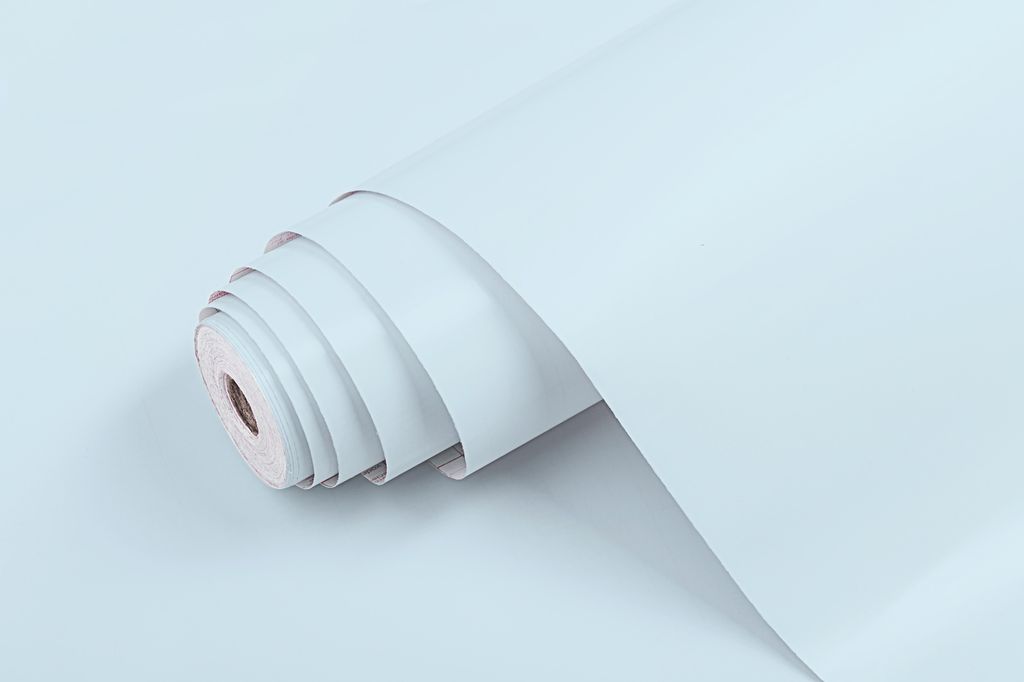 Klebefolie Uni MAT HELLBLAU Möbelfolie Dekofolie - Türfolie Küchenfolie Schrankfolie Tischfolie | 45 cm x 1 m