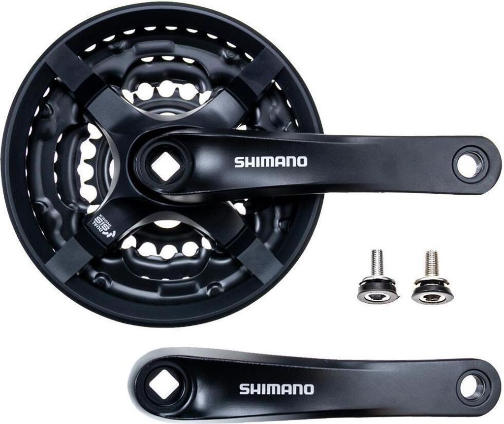 Shimano FC-TY501 170 mm 24T-34T-42T 4-Kant Riveted Produktbild 3