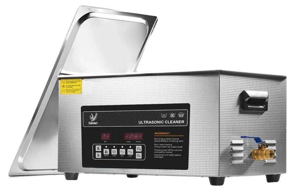 Ultraschallreiniger, Vielseitige Reinigung, Digitale Anzeige, 22L Schwarz
