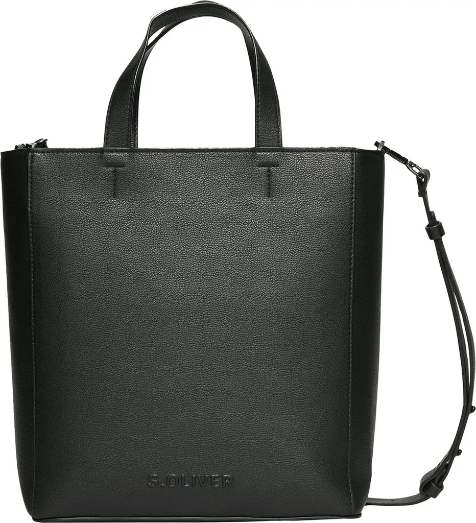 s.Oliver Sac Cabas Noir - Solution Rangement Tout-en-un Élégant