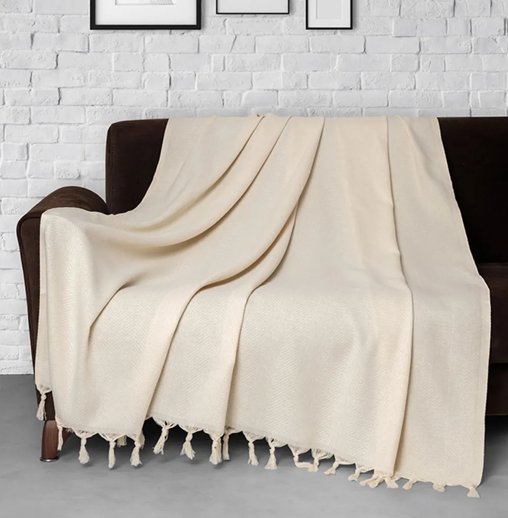 Protège canapé naturel 170x230 Trendy, L'Essentiel, anti-taches facile