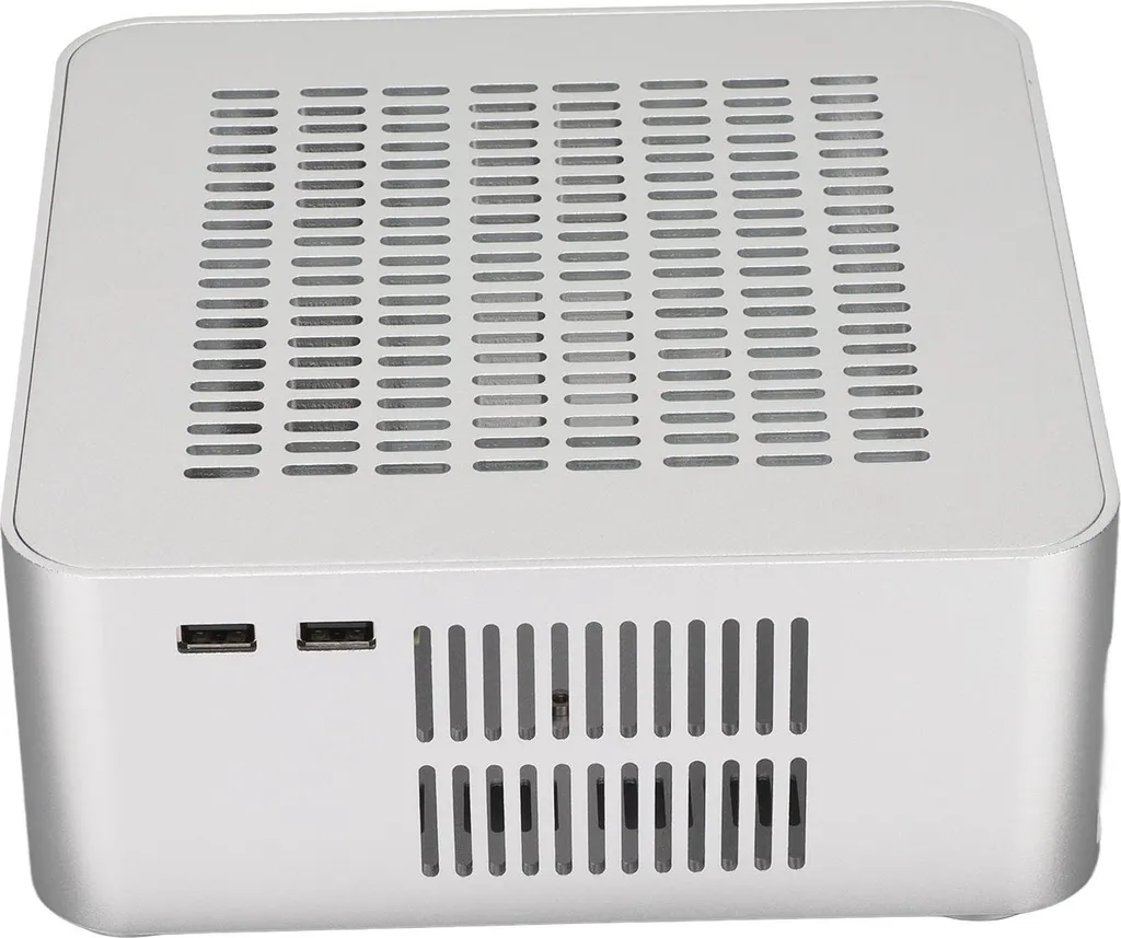 Boîtier ordinateur de bureau mini HTPC élégant pour home vidéo et salon